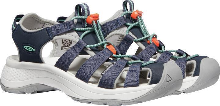 Astoria West Sandal - Womens - Navy / Beveled Glass 4