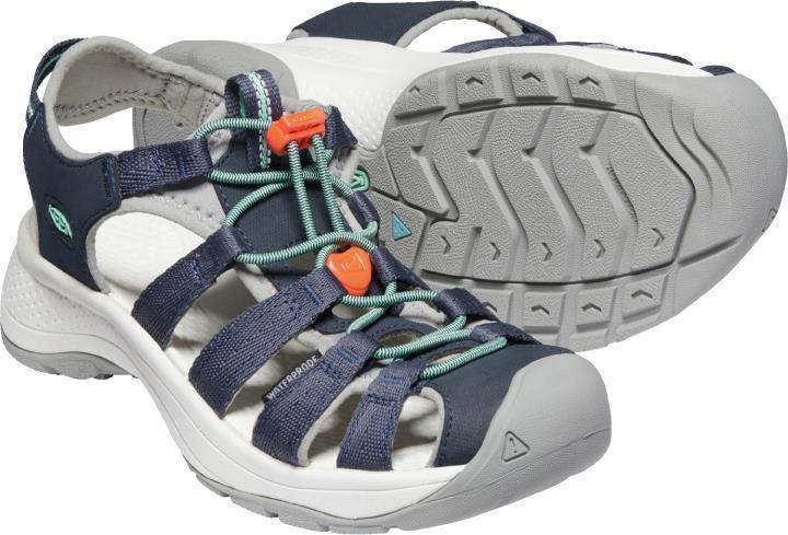 Astoria West Sandal - Womens - Navy / Beveled Glass 5