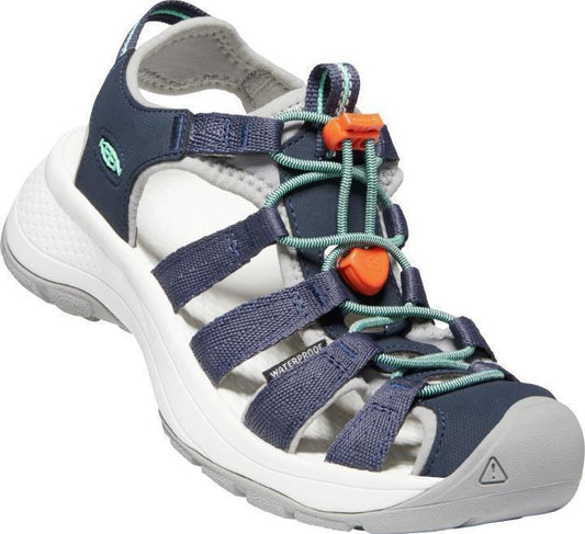 Astoria West Sandal - Womens - Navy / Beveled Glass 1