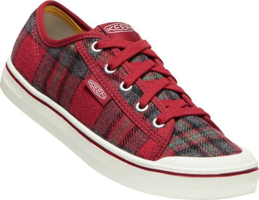 Elsa Sneaker V - Womens - Red Plaid / Red Dahlia 1