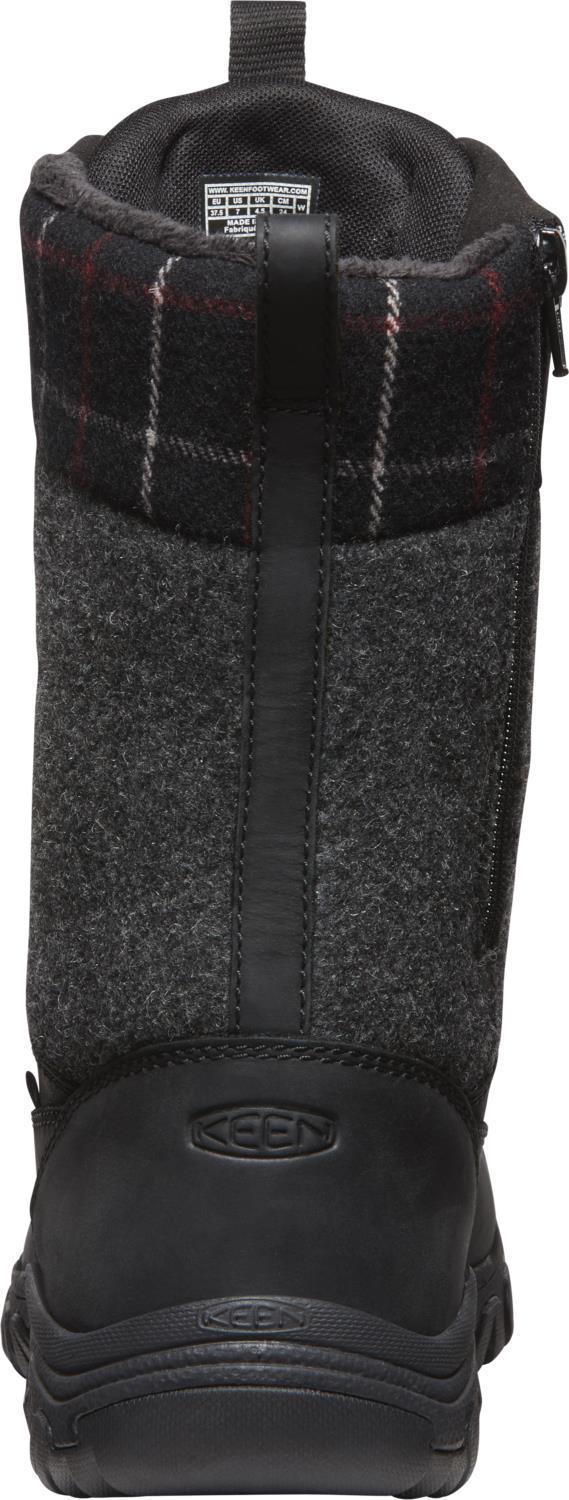 Greta Tall Boot WP - Womens - Black / Black Plaid 7