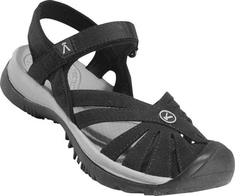 Rose Sandal - Womens - Black / Neutral Gray 1