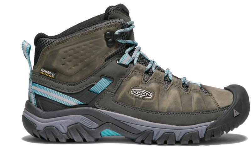 Targhee III Mid WP - Womens - alcatraz / blue turquoise 1