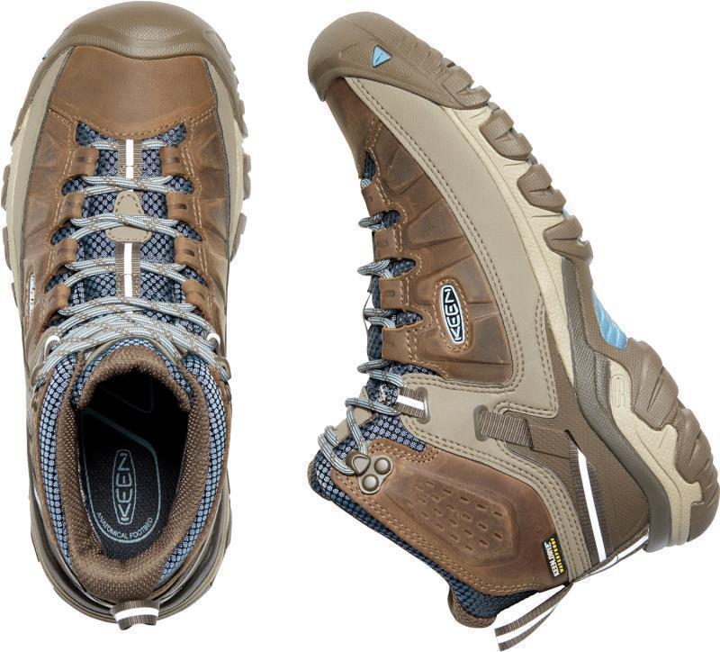 Targhee III Mid WP - Womens - brindle / quiet harbor 1