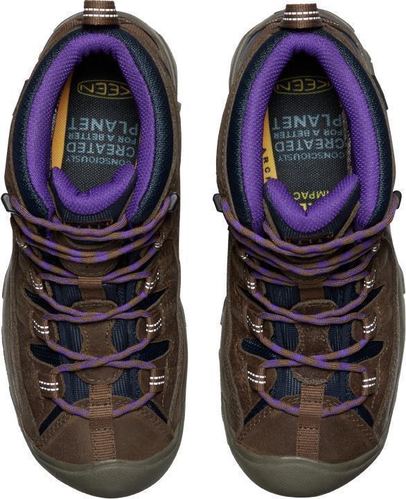 Targhee II Mid WP - Womens - Dark Earth / Sky Captain 4