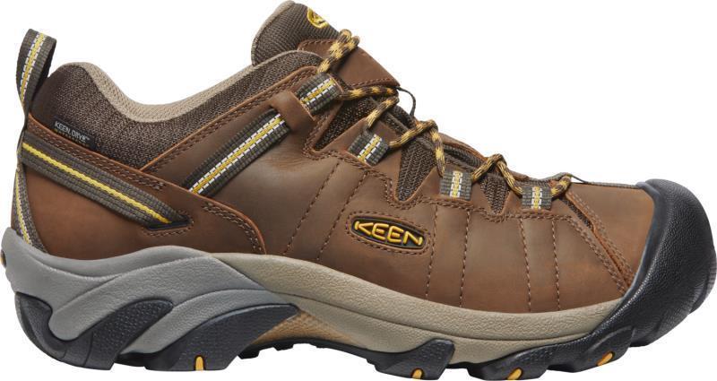 Targhee II WP, Wide - Mens - Cascade Brown / Golden Yellow 2