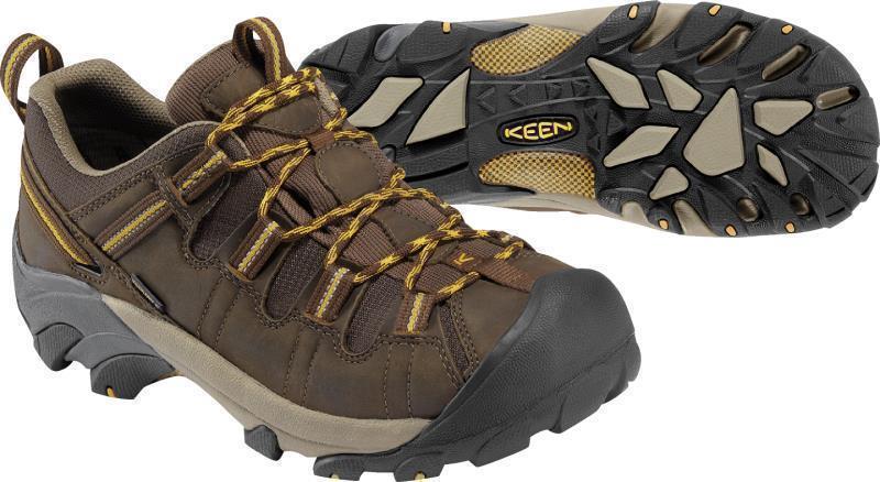 Targhee II WP - Mens - cascade brown / golden yellow 1