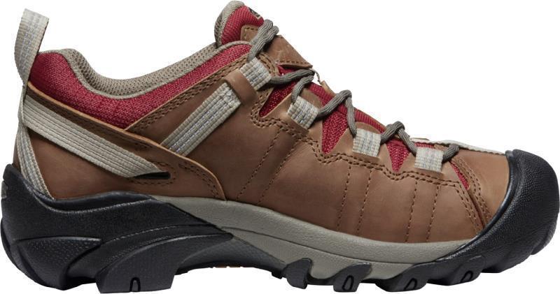 Targhee II WP - Womens - safari / merlot 1