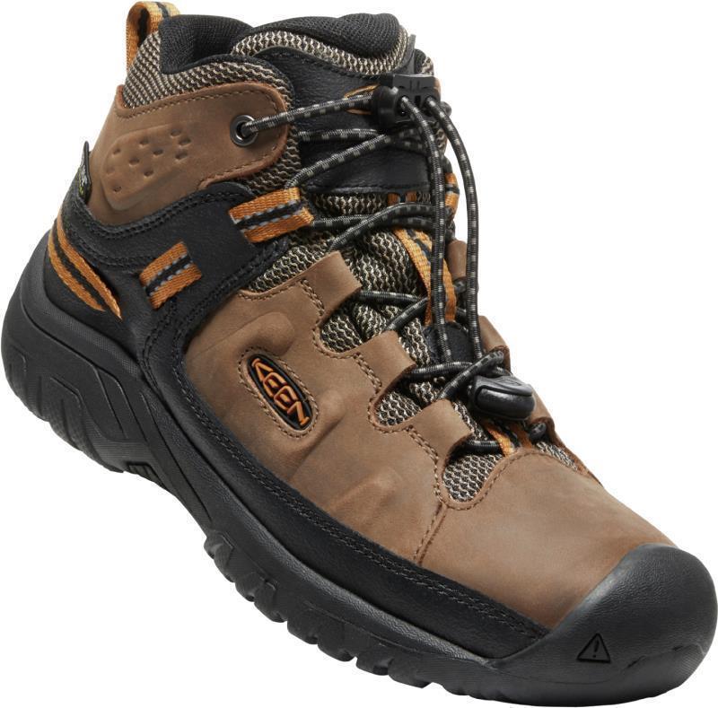 Targhee Mid WP - Youth - Dark Earth / Golden Brown 1
