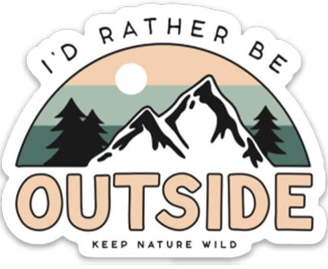 Be Outside Sticker - Not Applicable 1