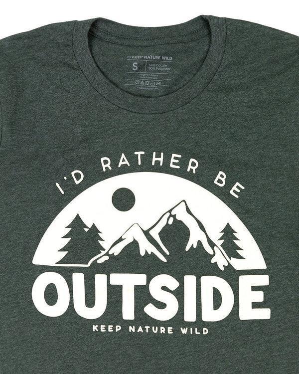 Be Outside Tee - Unisex - Forest 2