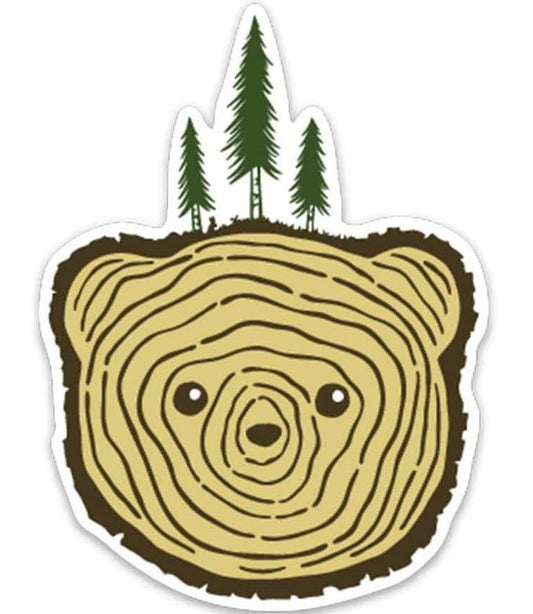 Bear Tree Sticker - Not Applicable 1