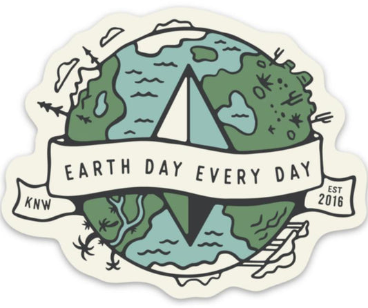 Earth Day Every Day Sticker - Not Applicable 1
