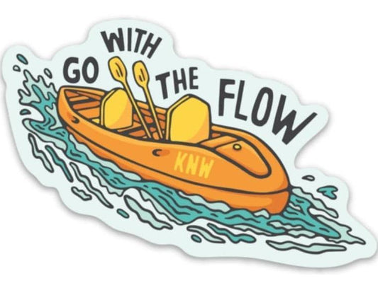 Go With the Flow Sticker - Not Applicable 1