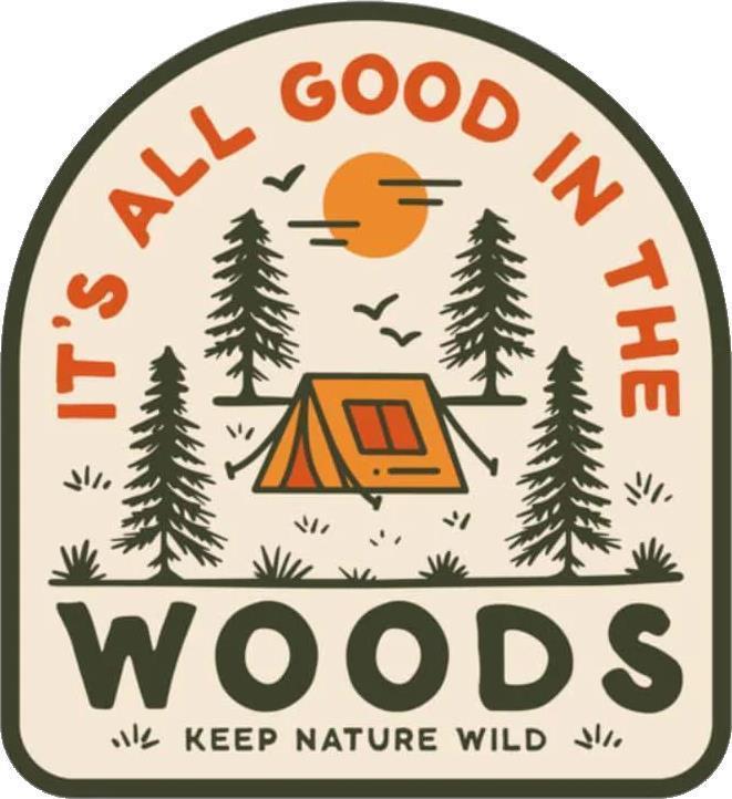 Good In The Woods Sticker - Not Applicable 1