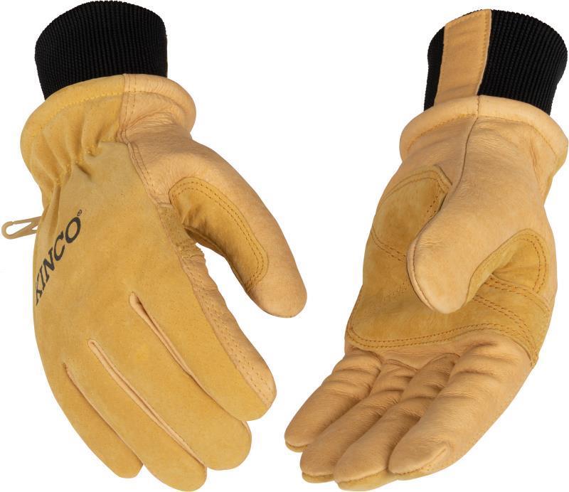 Lined Pigskin Ski Gloves - Womens - Not Applicable 1