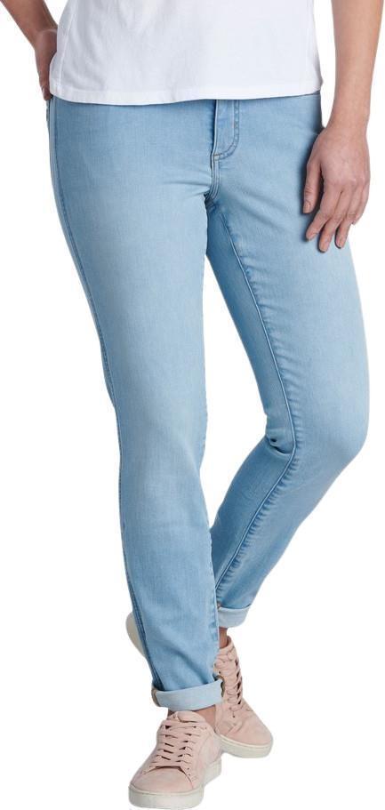 9" Kontour Flex Denim Skinny, Short - Womens - Washout 1