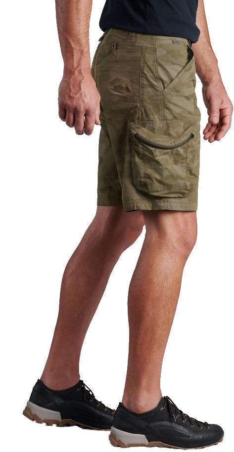 Ambush Cargo Shorts, 12" Inseam - Mens - Green Camo 3