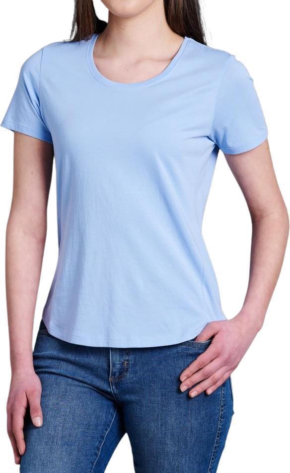 Arabella Scoop SS - Womens - Hydrangea 1