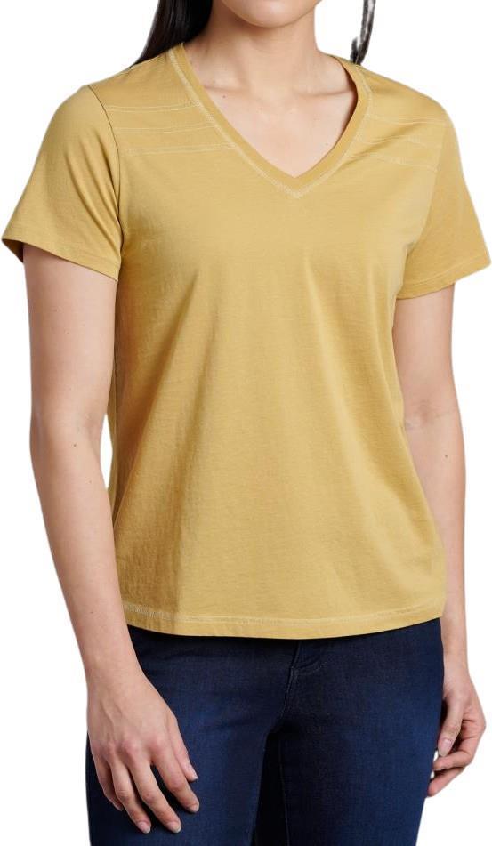 Arabella V-neck SS - Womens - Honey 1