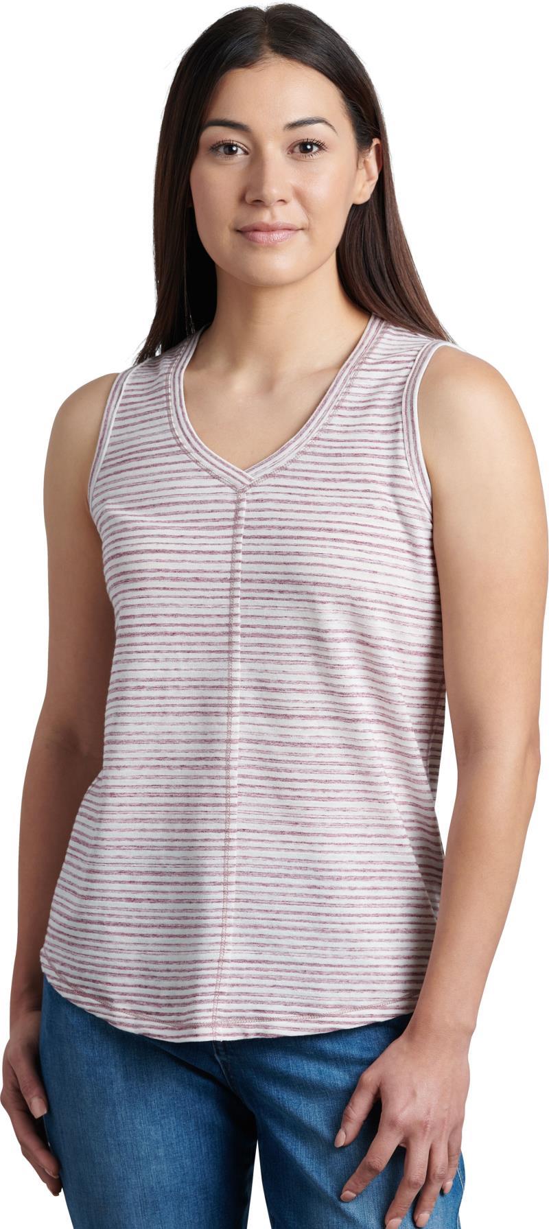 Aria Tank - Womens - barberry 1