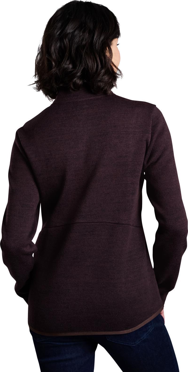 Ascendyr 1/4 Zip - Womens - Ganache 2