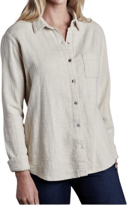 Avery LS - Womens - Stone 1