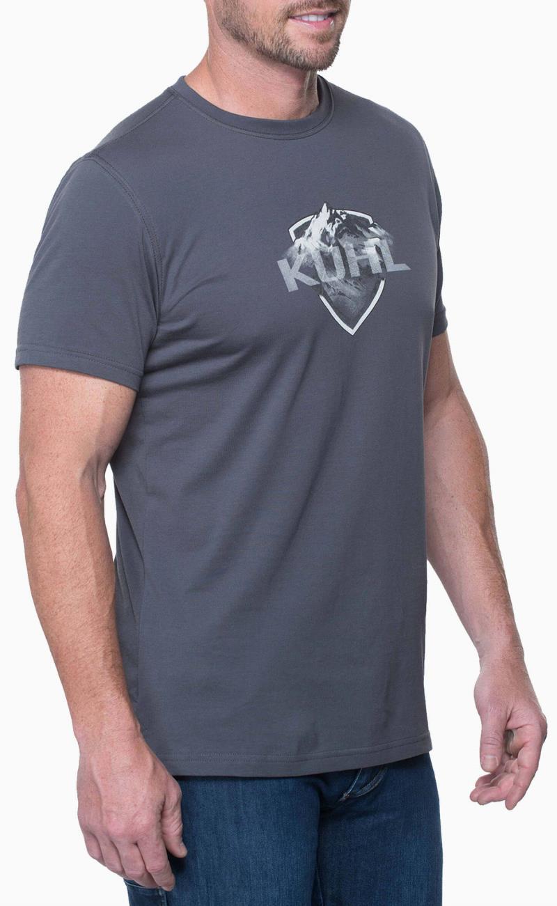 Born In The Mountains T - Mens - Carbon 3