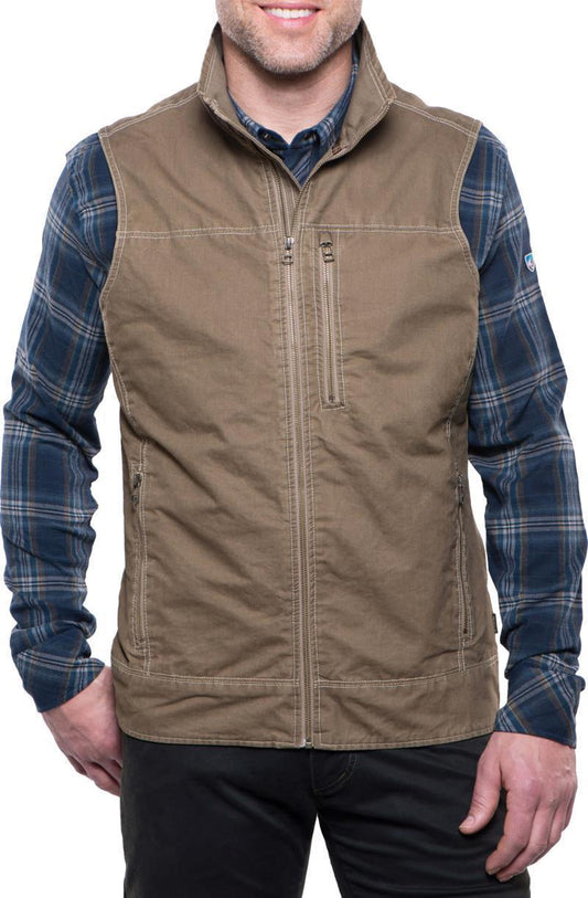 Burr Vest - Mens - Khaki 1