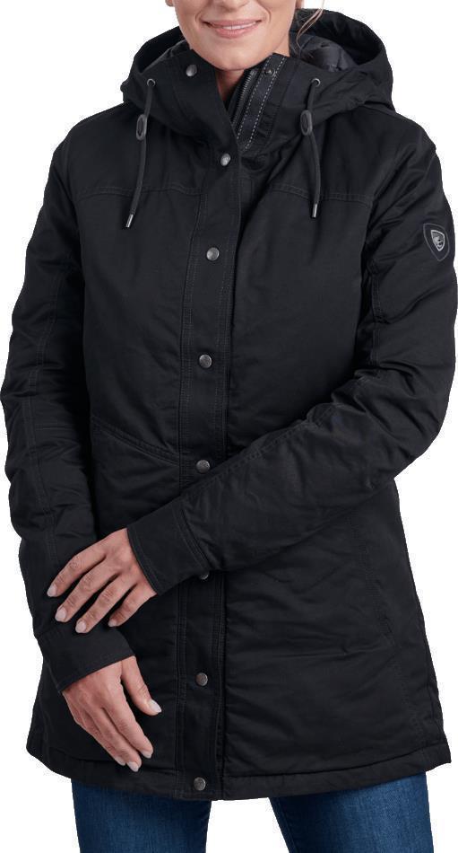 Celeste Down Parka - Womens - blackout 1