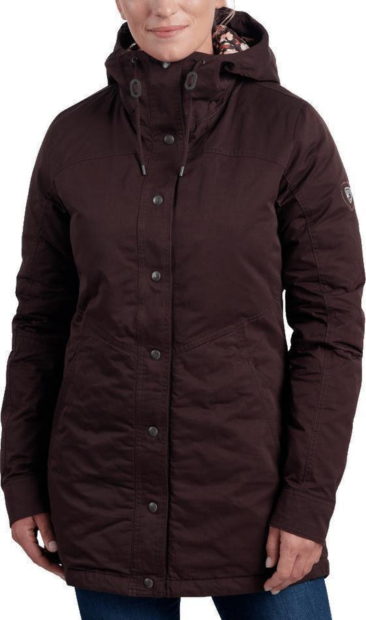 Celeste Down Parka - Womens - ganache 1
