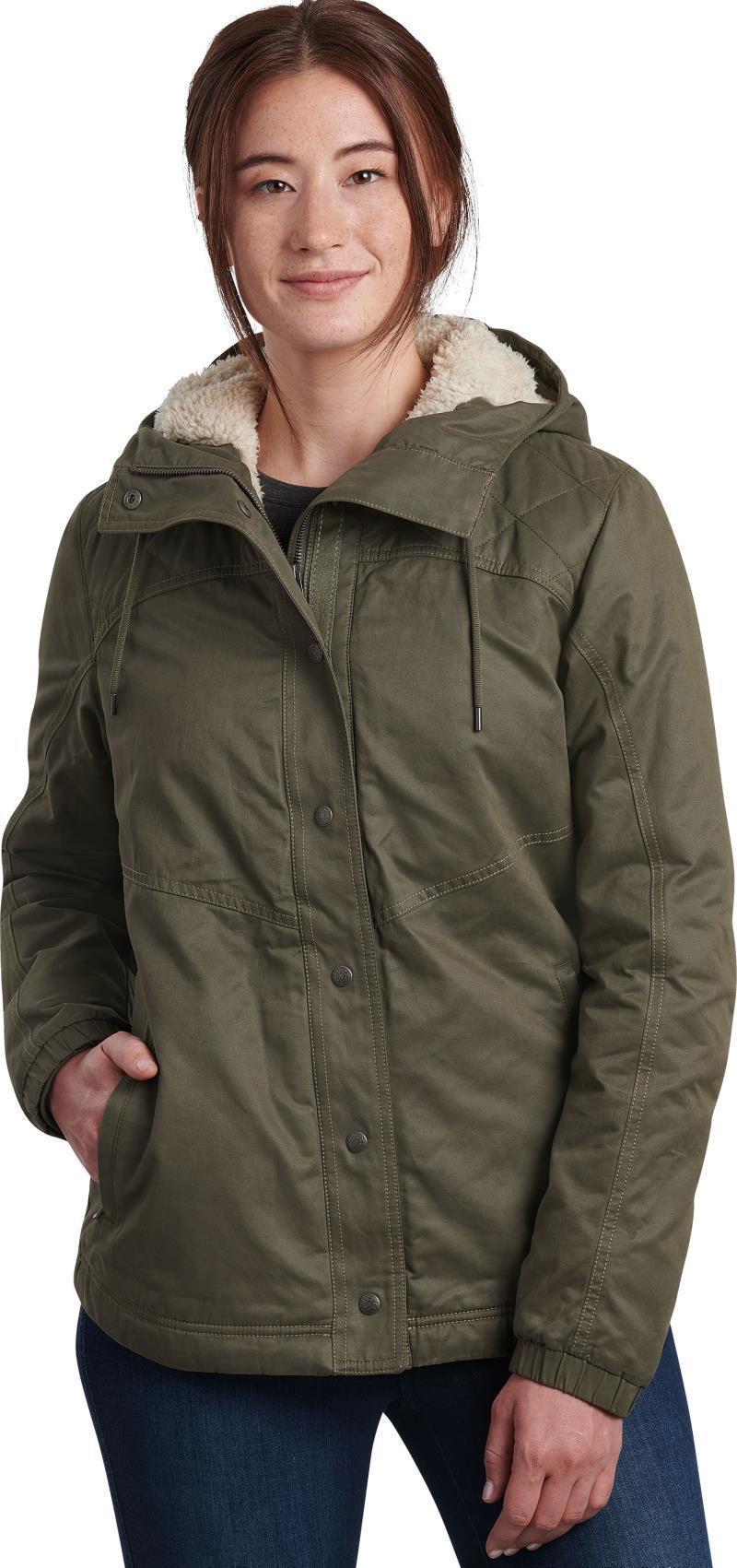 Celeste Lined Hoody - Womens - Sage 1