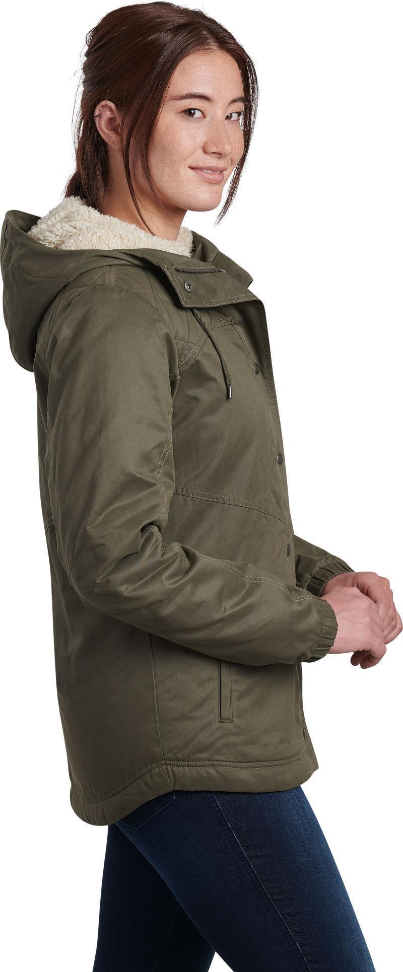 Celeste Lined Hoody - Womens - Sage 2