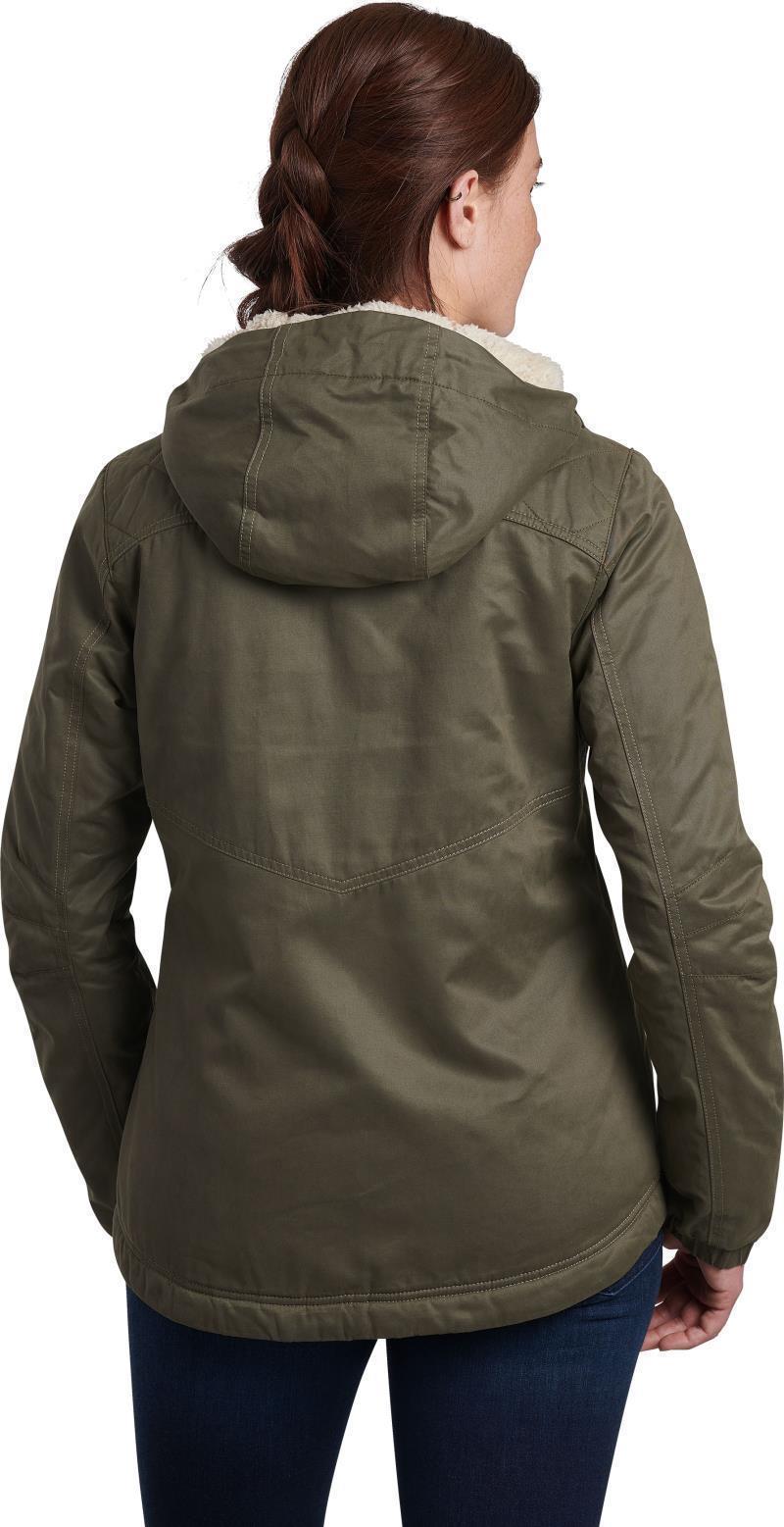 Celeste Lined Hoody - Womens - Sage 3