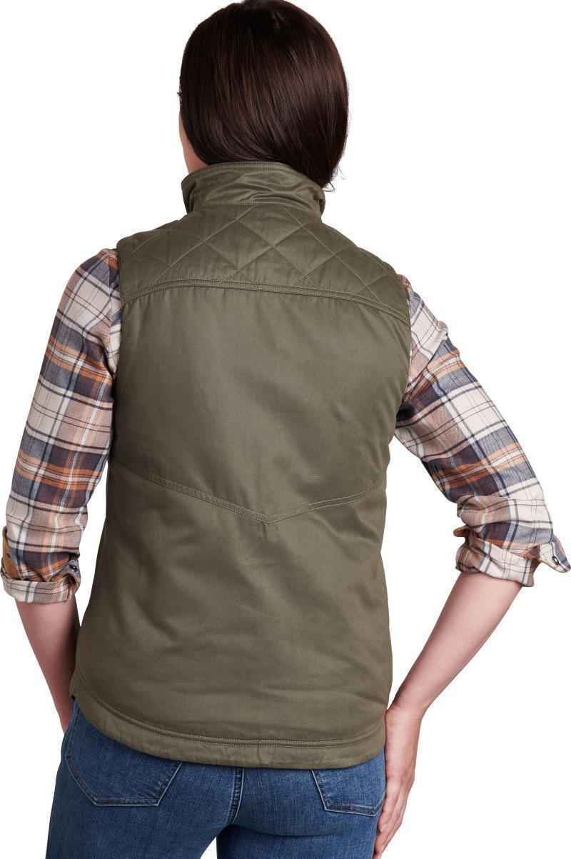 Celeste Lined Vest - Womens - Sage 3