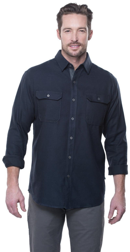 Descendr Flannel LS - Mens - Mutiny Blue 1