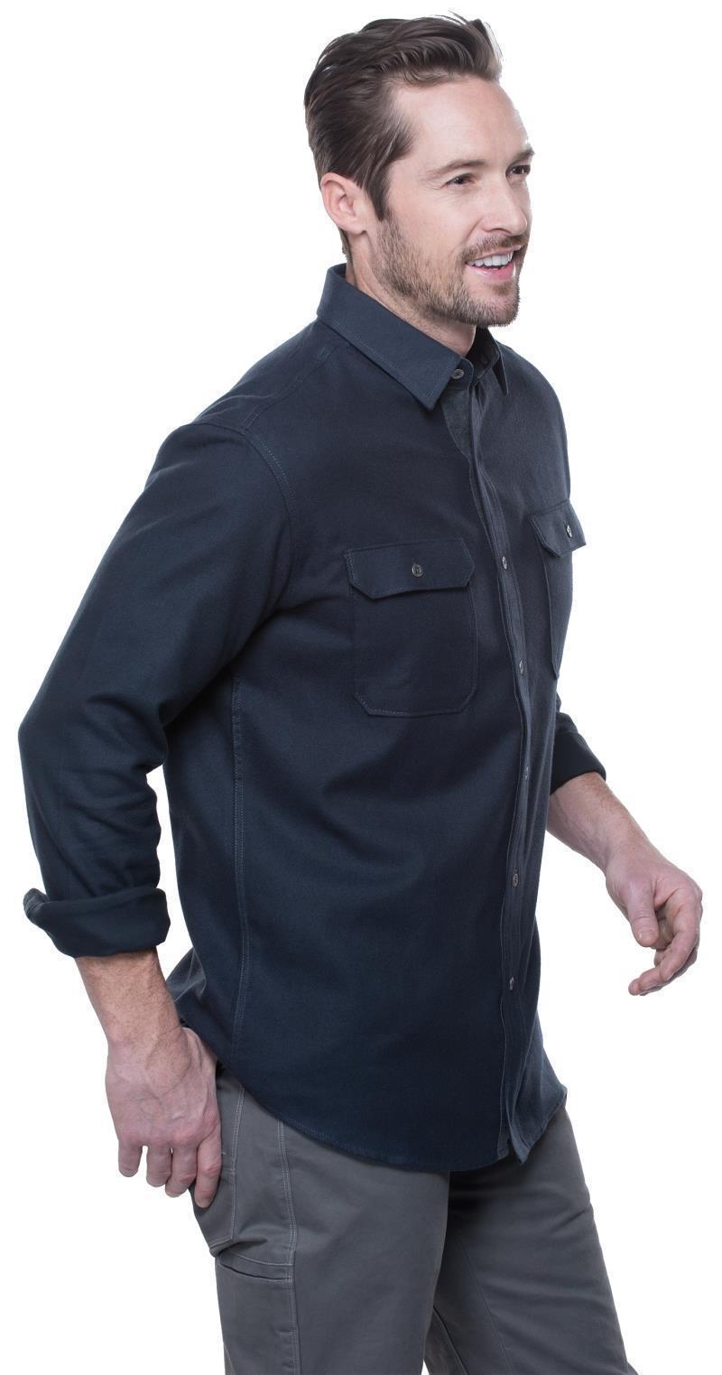 Descendr Flannel LS - Mens - Mutiny Blue 3