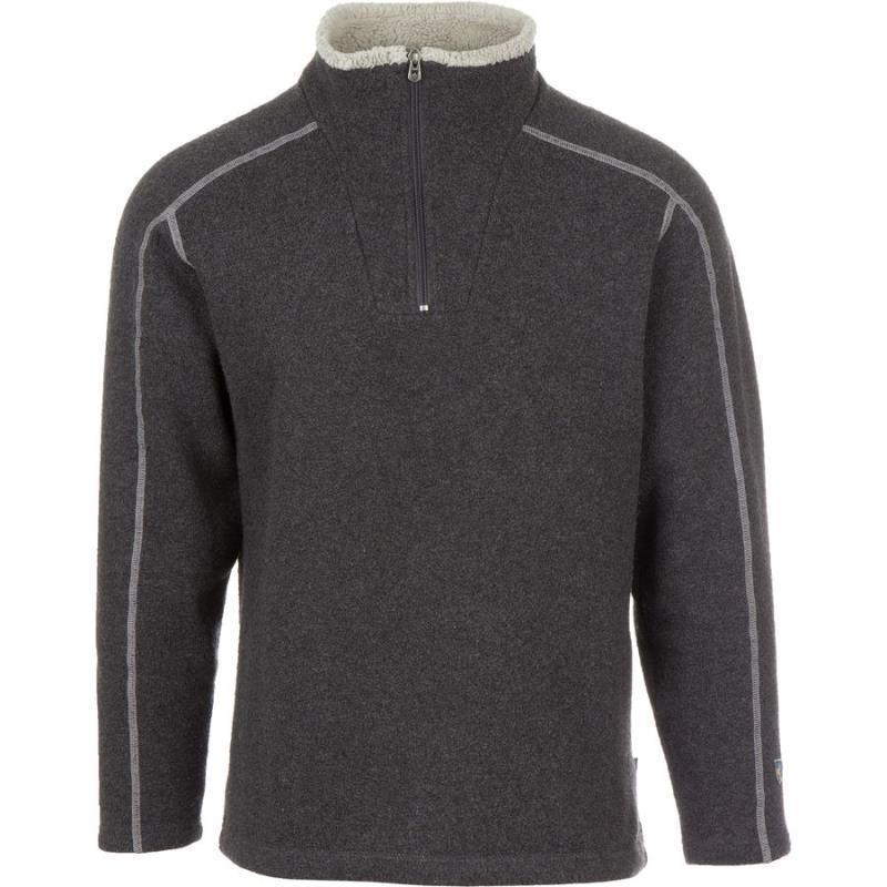 Europa 1/4 Zip - Mens - Steel 1