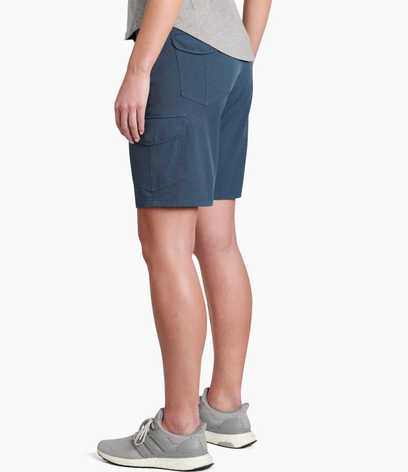 Freeflex Cargo Shorts, 10" Inseam - Womens - Rainstorm 2