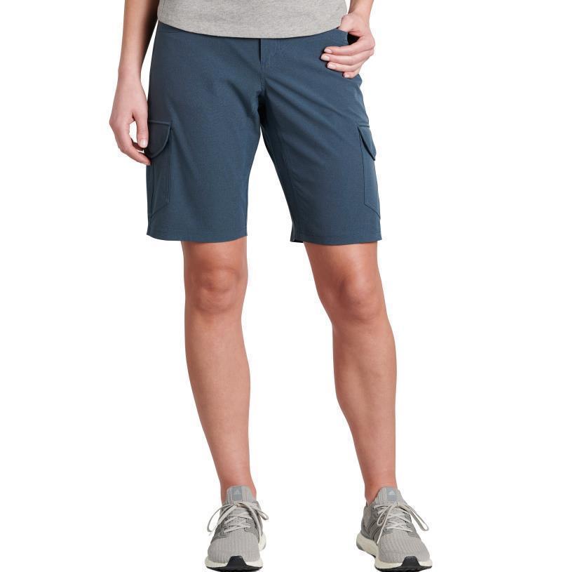 Freeflex Cargo Shorts, 10" Inseam - Womens - Rainstorm 1