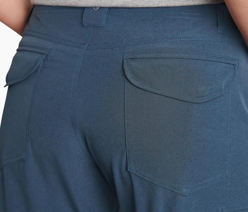 Freeflex Cargo Shorts, 10" Inseam - Womens - Rainstorm 4