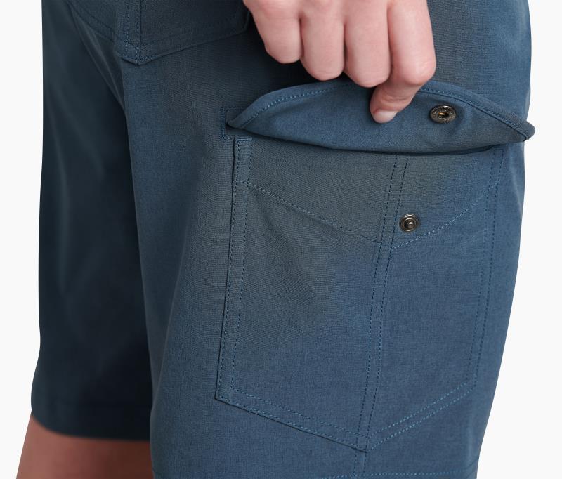 Freeflex Cargo Shorts, 10" Inseam - Womens - Rainstorm 5