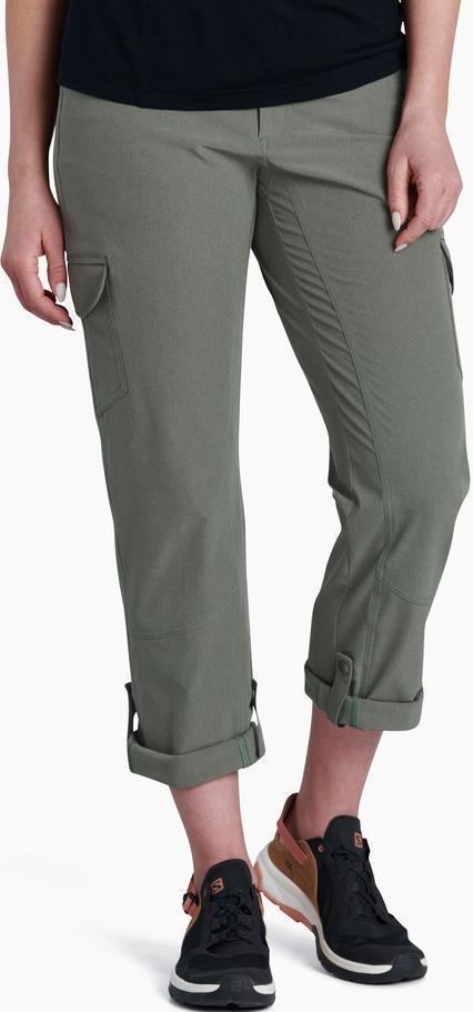Freeflex Roll-Up Pants, 30" Inseam - Womens - Sage 1