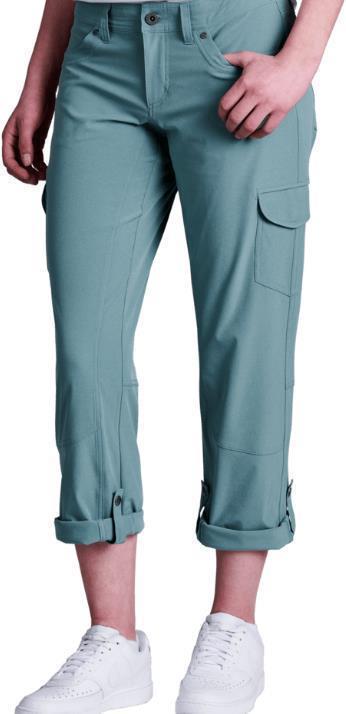 Freeflex Roll-Up Pants, 32" Inseam - Womens - Eucalyptus 1