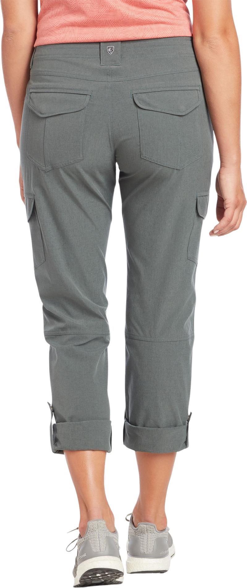 Freeflex Roll-Up Pants, 32" Inseam - Womens - Flint 2