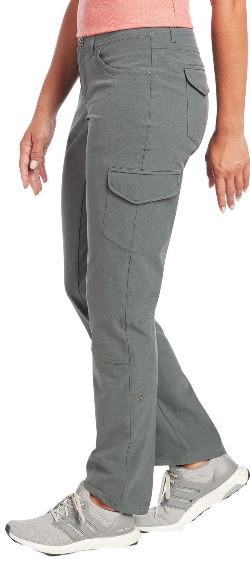 Freeflex Roll-Up Pants, 34" Inseam - Womens - Flint 4