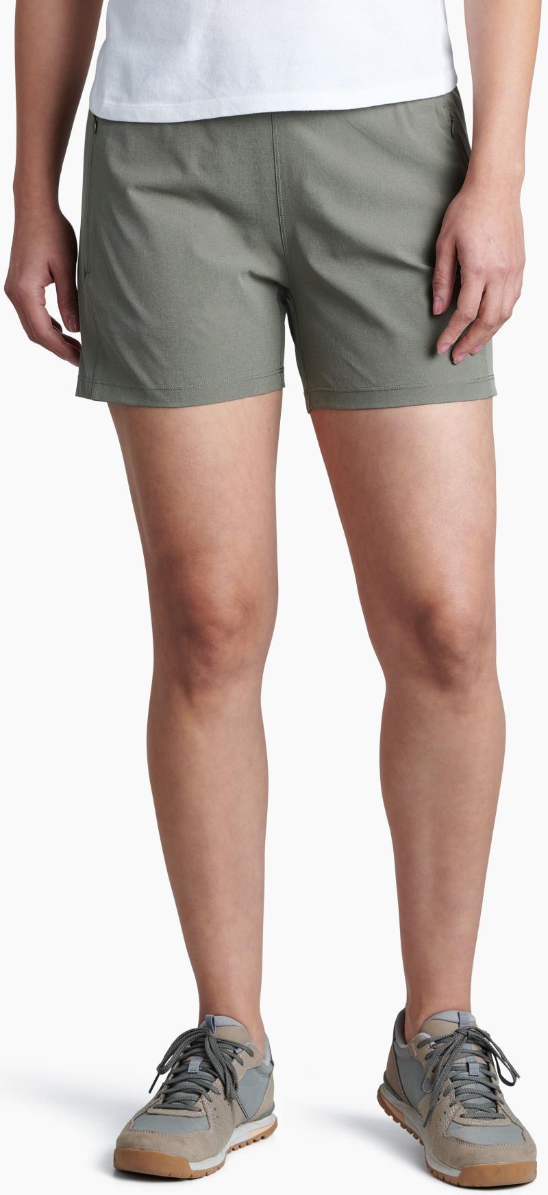 Freeflex Shorts, 8" Inseam - Womens - Sage 1