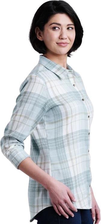 Kamila Flannel - Womens - Evergreen 1