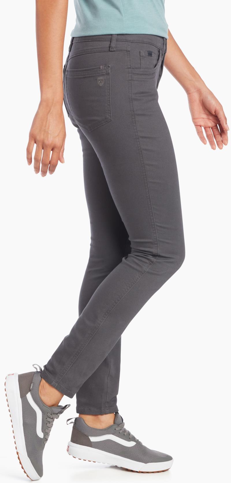 Kontour Skinny Pants, Long - Womens - Pavement 3