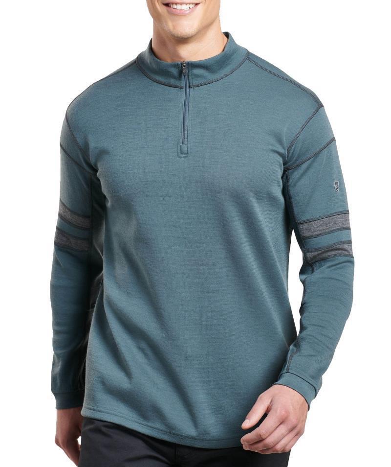 Kuhl Team 1/4 Zip - Mens - Pewter Green 1